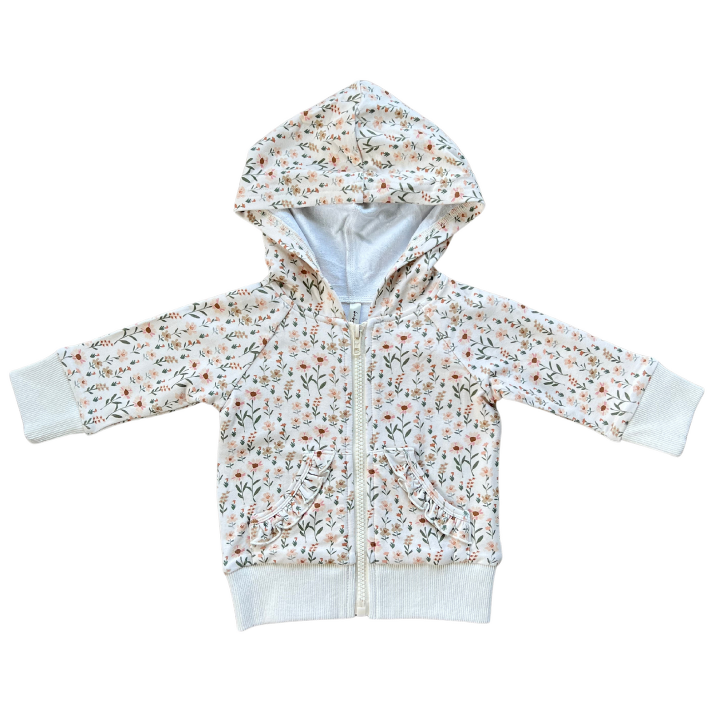 Daisy Field Girl's Zip Hoodie