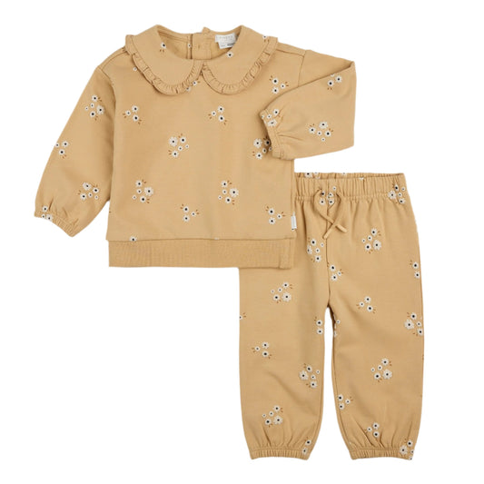 Farm Floral Print Baby Track Suit