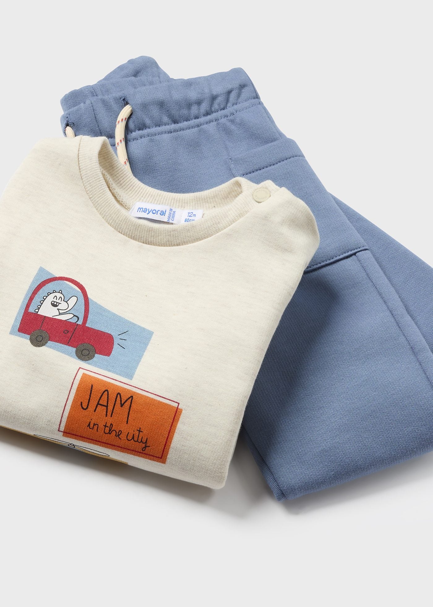 Traffic Jam Pullover Baby Sweatshirt