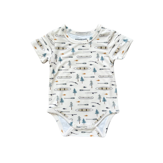 Canoe Baby Short Sleeve Bodysuit