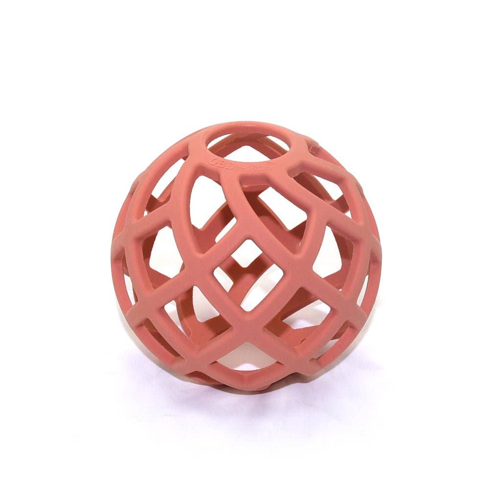 Eco-Friendly Teether Ball | Blush