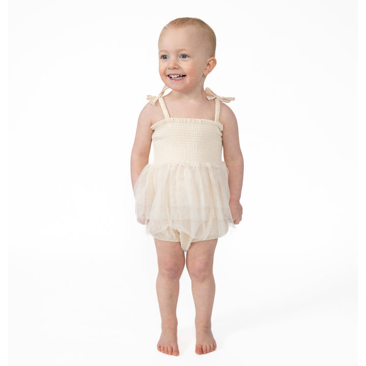 Tutu Bubble with Tulle Skirt: White Swan