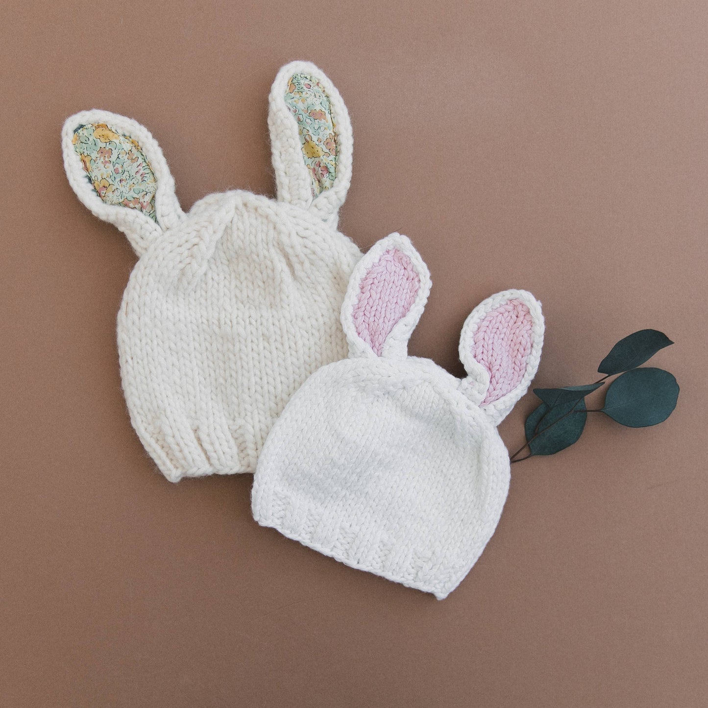 Girls Knit Bunny Hat