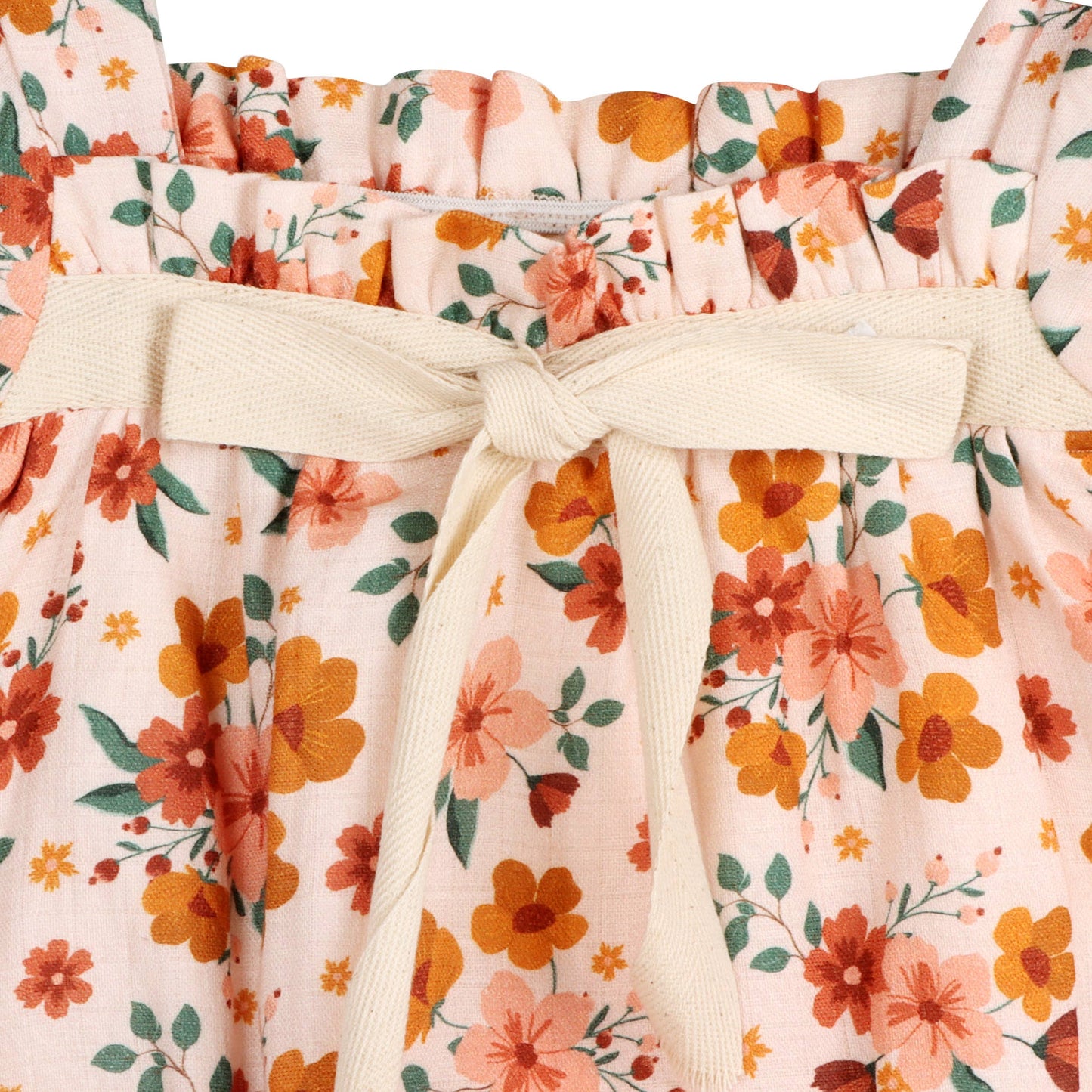 Summer Floral Baby Bubble Romper