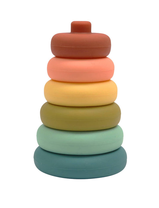 Silicone Stacker Tower | Cherry