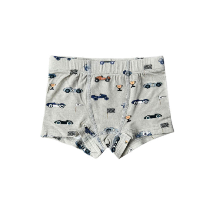 Boy Boxers: Retro Race Cars