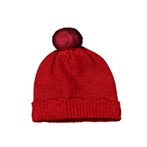 Red Tricot Baby Hat