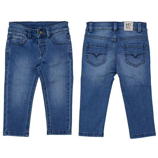 Medium Soft denim Baby jeans