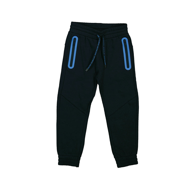 Boys Blue black Knit pants