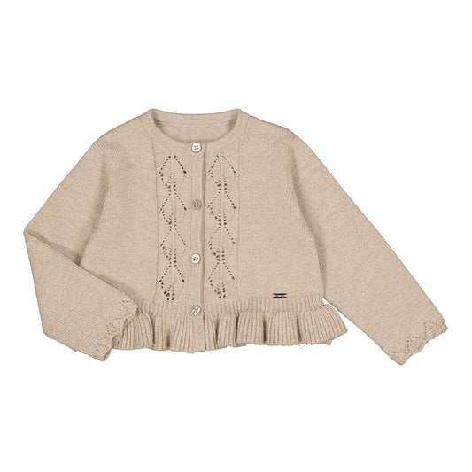 Heather Knit Baby Cardigan