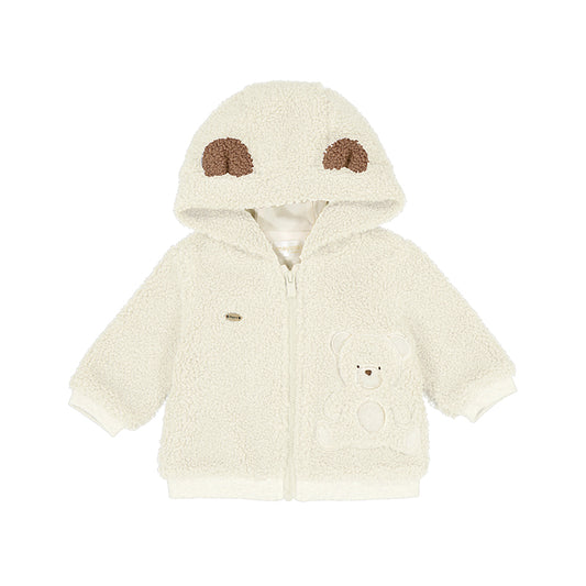 Teddy Hooded Baby Jacket