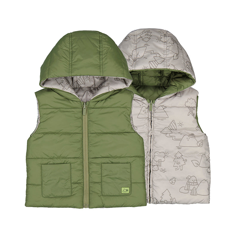 Forest Reversible Baby Vest