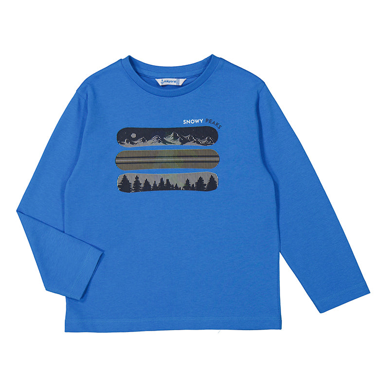 Boys Cerulean L/s t-shirt