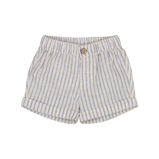 Striped Linen Shorts