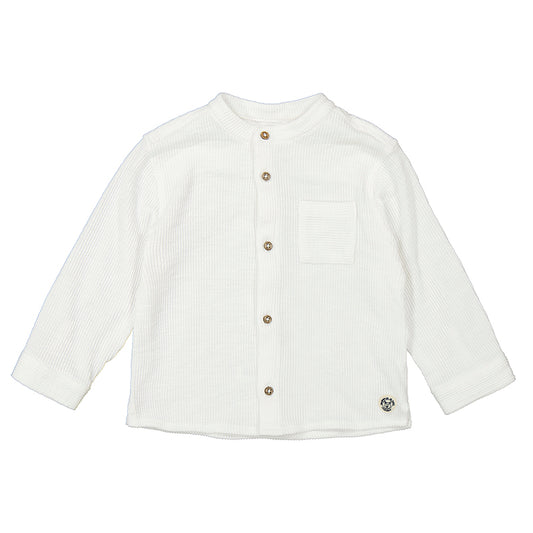 Cream L/s Baby shirt