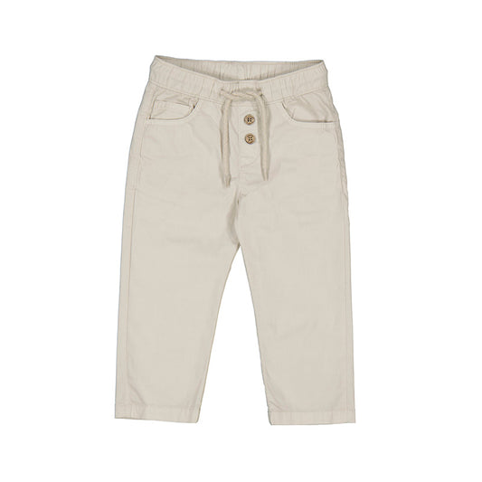 Twill Pants- Bone