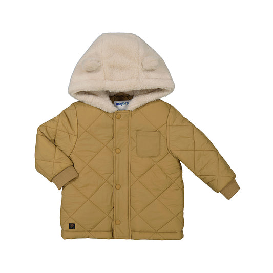 Toffee Padded Baby coat