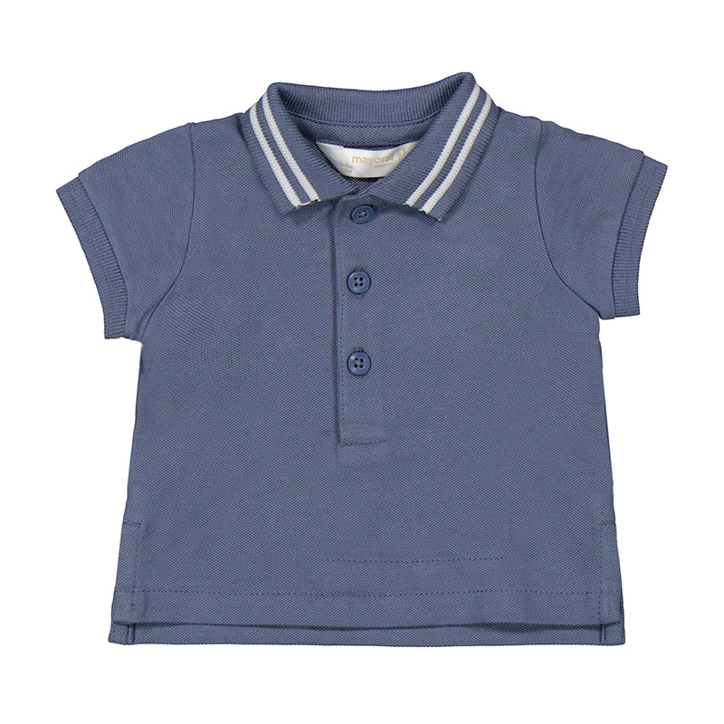 Short Sleeve Polo- Star blue