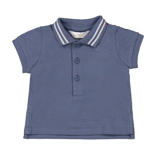 Short Sleeve Polo- Star blue