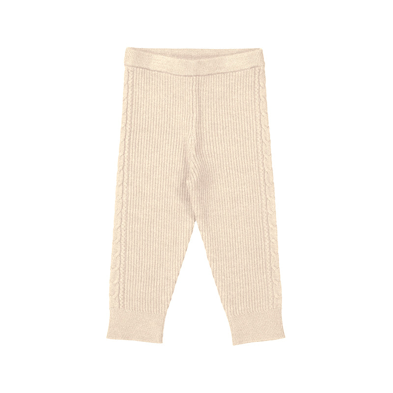 Sand Knit Baby Leggings