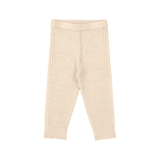 Sand Knit Baby Leggings