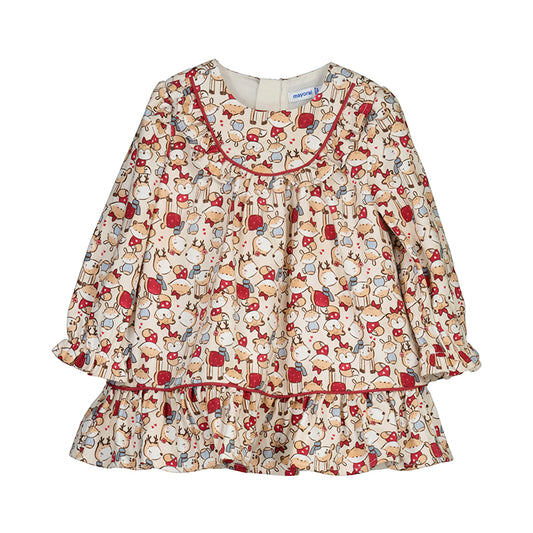 Tomato Printed Baby Dress