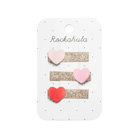 Heartbreaker Glitter Bar Clips