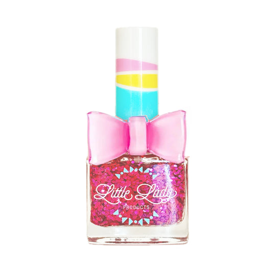 Pinky Party Glitter Nail Polish