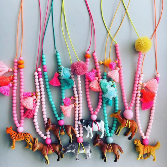 Cupcake Craft: Animal Parade Necklaces