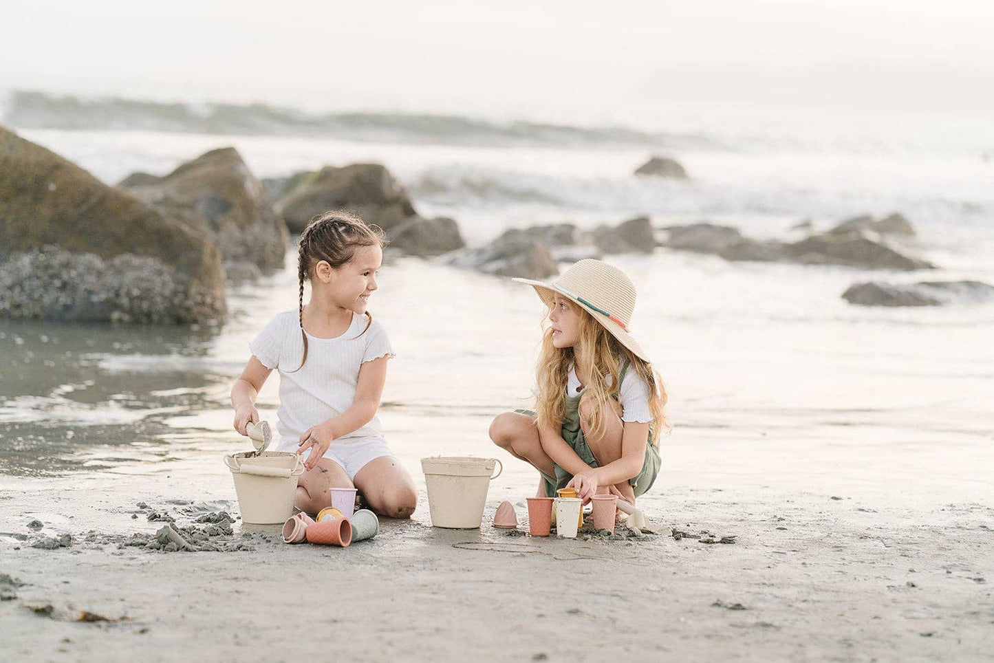 Natural Sunset Ice Cream Beach Set