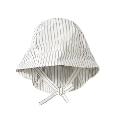 Natural Stripe Baby Bucket Hat