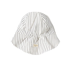 Natural Stripe Baby Bucket Hat