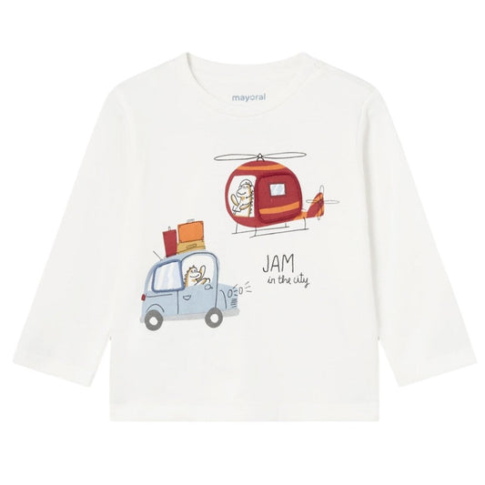 Jam in the City Interactive Baby Boy Tee