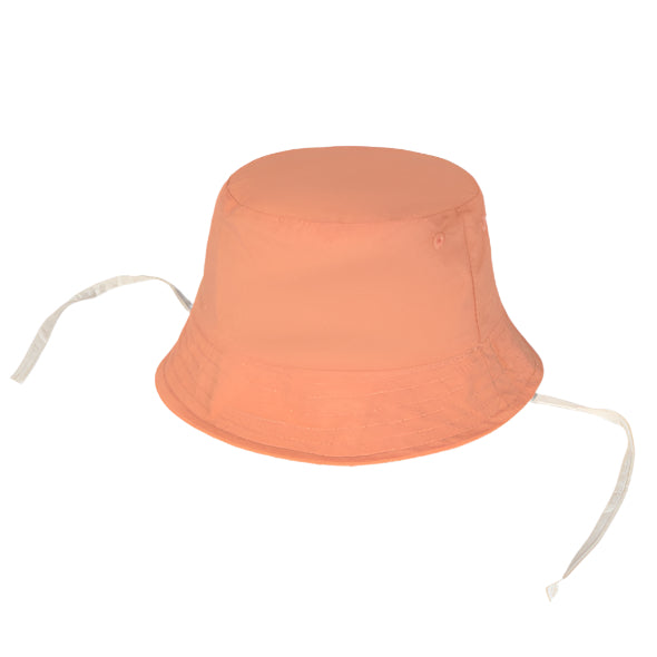 Reversible bucket hat: Peach