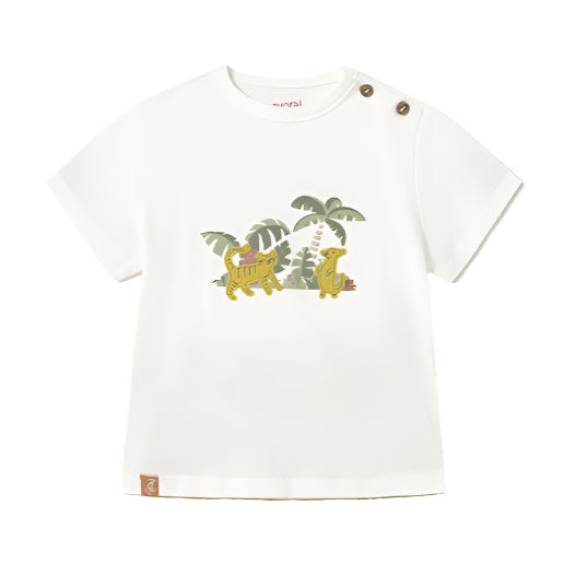 Baby Jungle T-Shirt- white