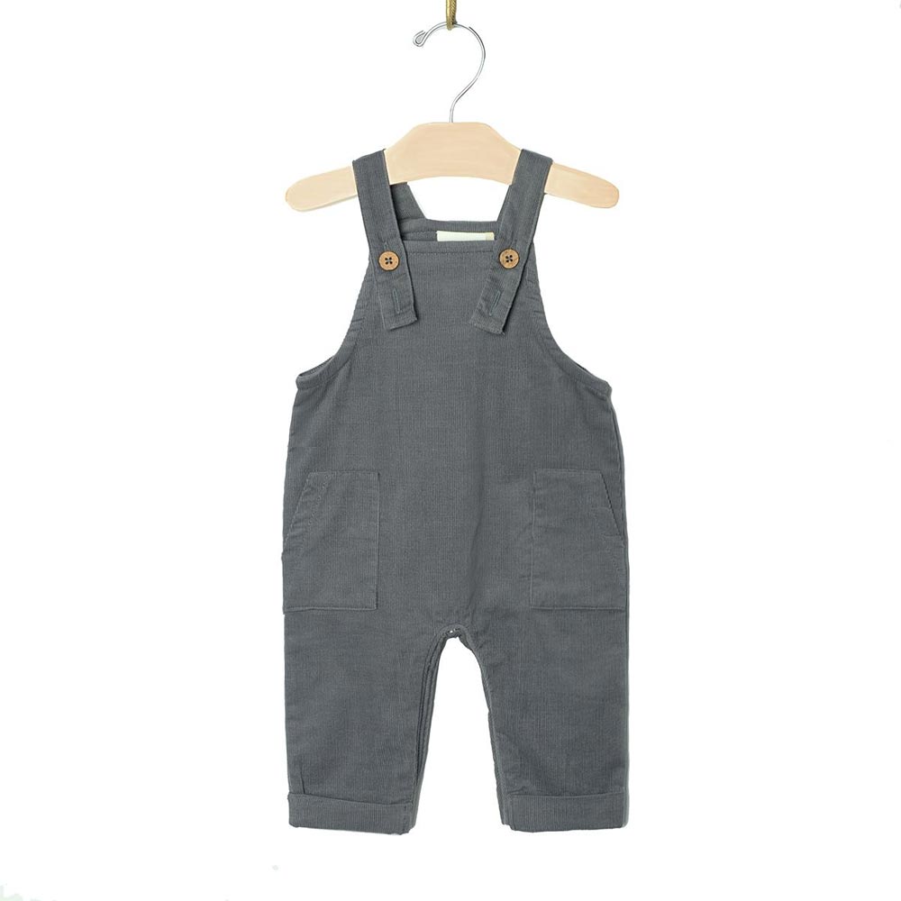 Overall- Baby Corduroy: Granite