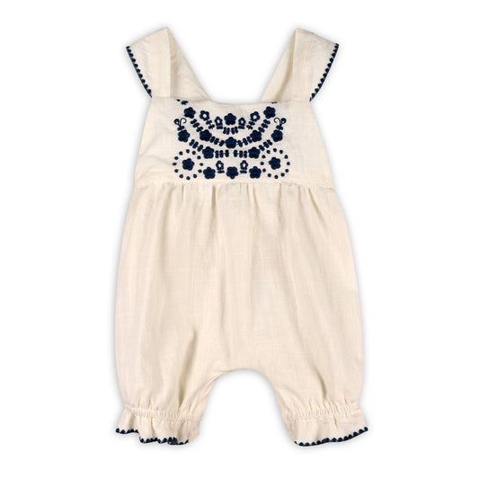 Milena Embroidered Bubble Romper