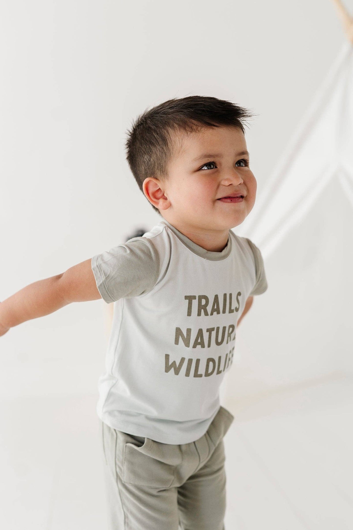 Trails Nature Wildlife Colorblock Tee