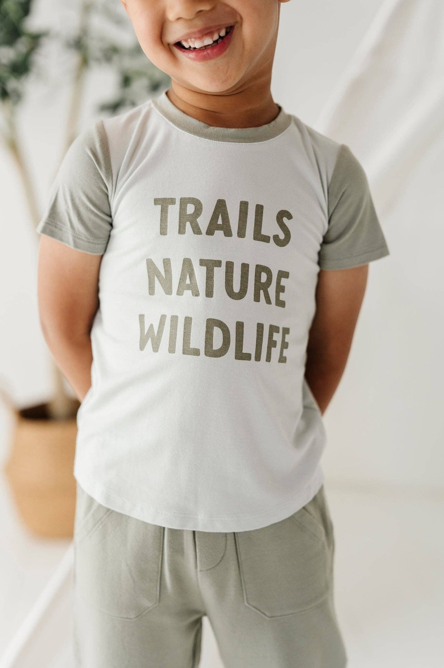 Trails Nature Wildlife Colorblock Tee