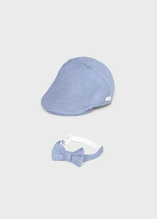 Flat cap & bowtie set: Riviera