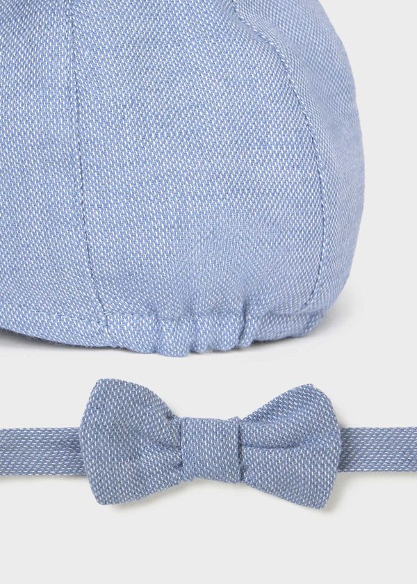 Flat cap & bowtie set: Riviera