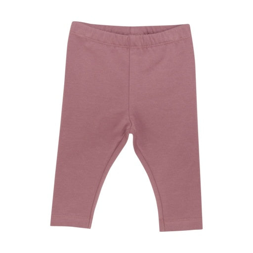 Double Knit Baby Leggings: Deco Rose