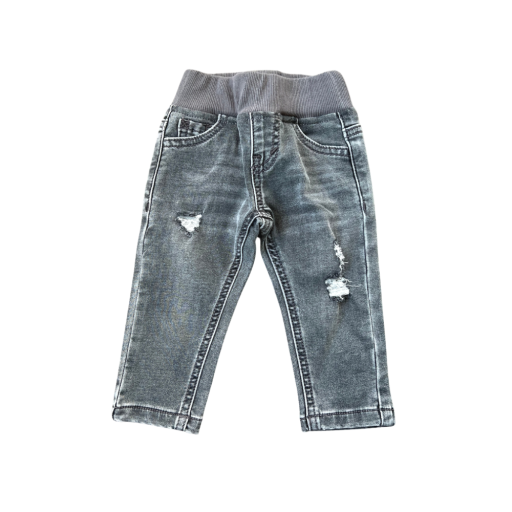 Baby Denim Jeans: Gray Wash