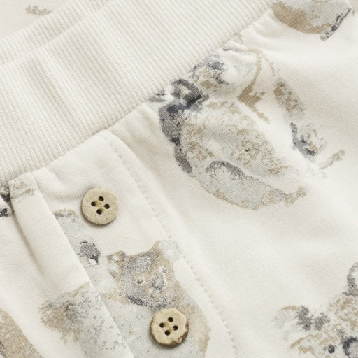 Baby Sweat PANTS AOP: MOONBEAM