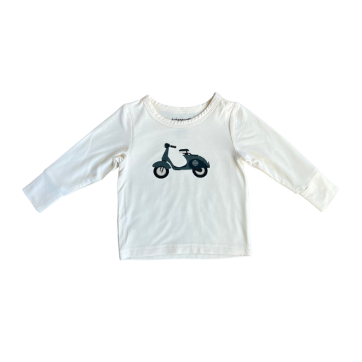 Boy'S Long Sleeve Tee: Scooter