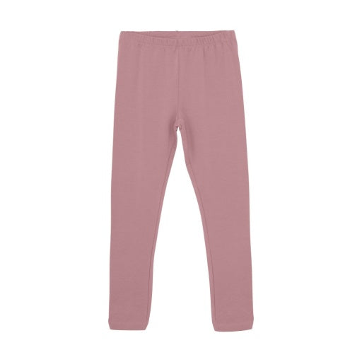 Girls Cozy LEGGINGS: DUSTY ROSE