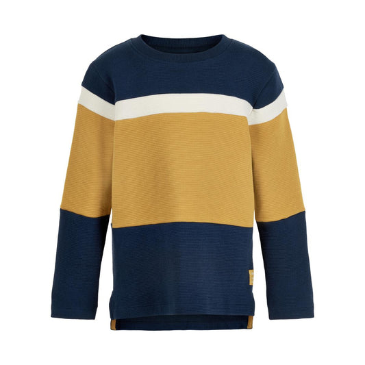 Dark Navy Stripe Sweatshirt