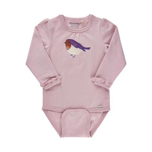 Little Bird Onesie: Keepsake Lilac