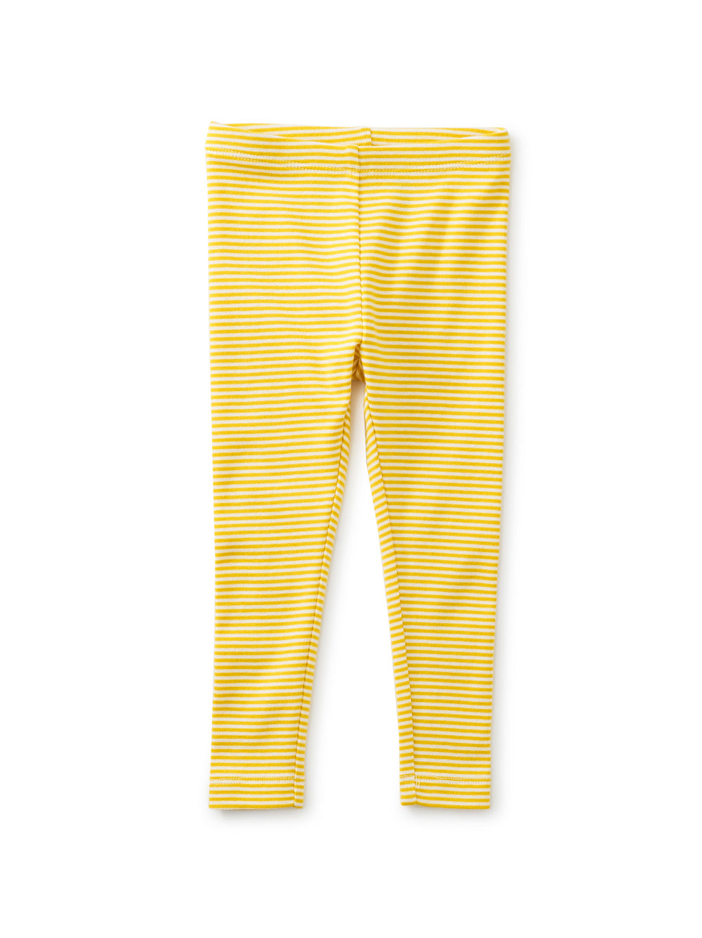 Striped Baby Leggings: Sulphur