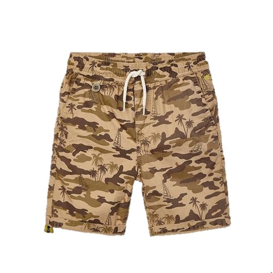 Printed shorts: Almond